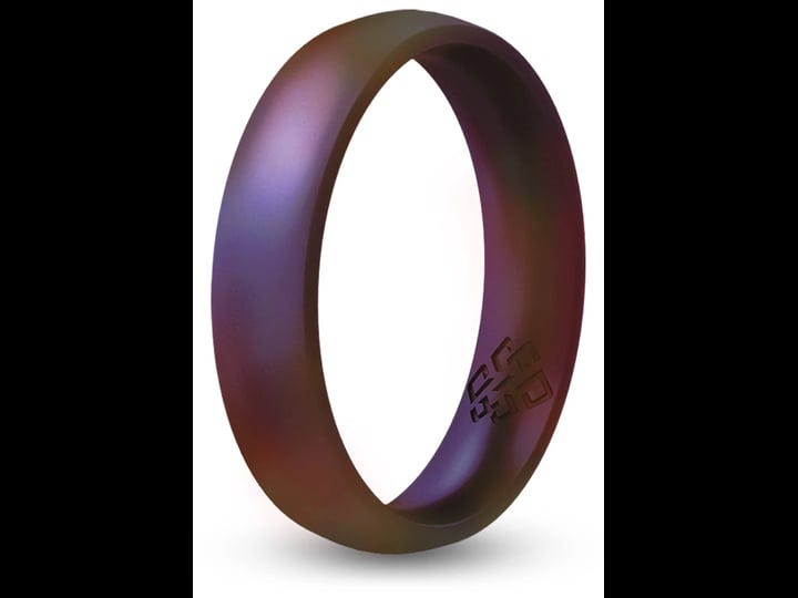 knot-theory-cosmic-purple-silicone-ring-for-men-women-breathable-comfort-fit-6mm-wedding-band-size-8