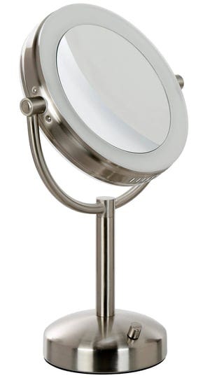 brookstone-10x-1x-natural-light-tabletop-makeup-mirror-1