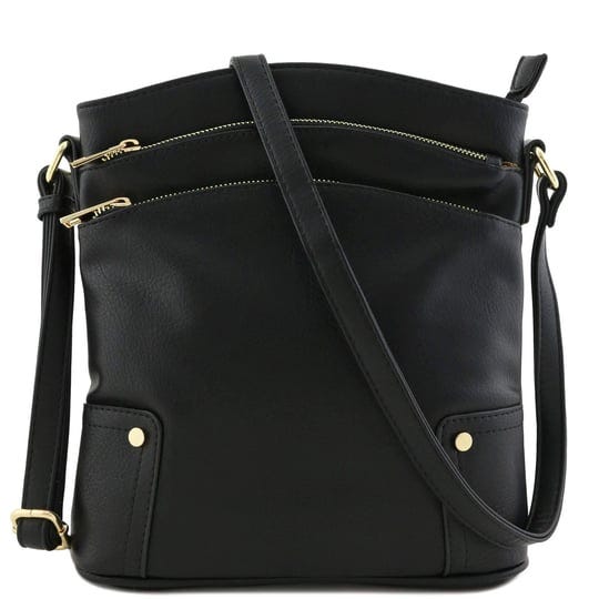 triple-zip-pocket-large-crossbody-bag-black-1