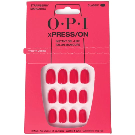 opi-xpress-on-short-solid-color-press-on-nails-strawberry-margarita-1