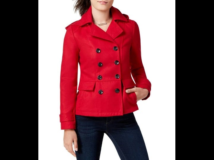 celebrity-pink-womens-red-double-breasted-hooded-peacoat-jacket-size-small-1