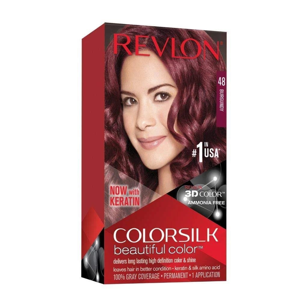 Revlon Rev-23488 Burgundy Permanent Hair Color for Better Conditioned Hair | Image