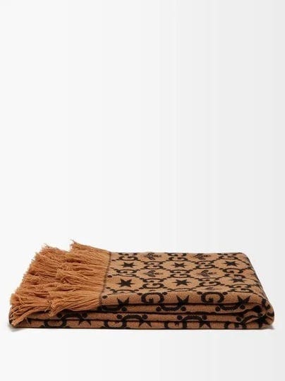 gucci-gg-pattern-throw-blanket-unisex-cashmere-silk-wool-one-size-brown-1