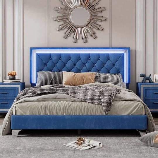 modern-queen-size-upholstered-bed-frame-with-led-lights-velvet-platform-bed-with-tufted-headboard-an-1