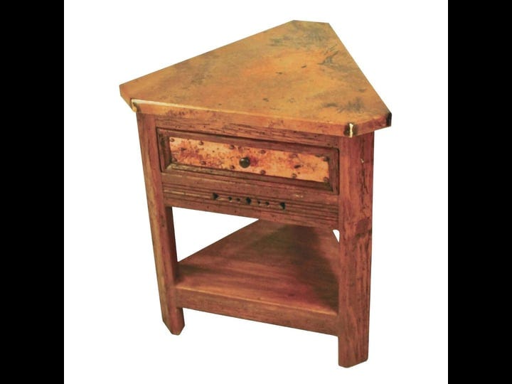 copper-corner-triangular-end-table-woodland-creek-furniture-1