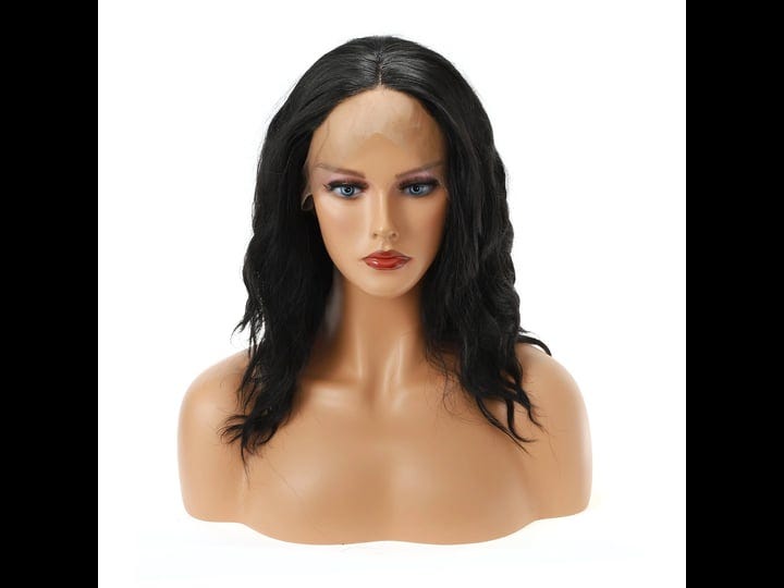 unique-bargains-lace-front-wigs-heat-resistant-medium-long-fluffy-curly-wavy-black-13
