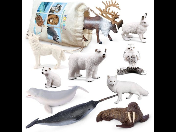 sea-creature-toys-figures-9pcs-arctic-circle-ocean-animals-figurines-for-toddler-1