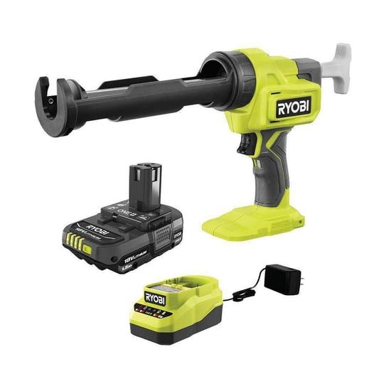 ryobi-one-18v-cordless-10-oz-caulk-adhesive-gun-kit-with-1-5-ah-battery-and-charger-pcl901k1-1