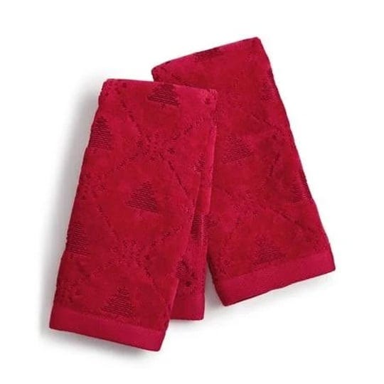 martha-stewart-collection-snow-tree-cotton-2-pc-fingertip-towel-set-red-1