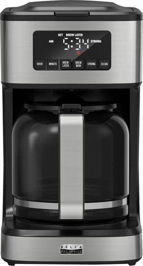 bella-pro-series-12-cup-programmable-coffee-maker-stainless-steel-1