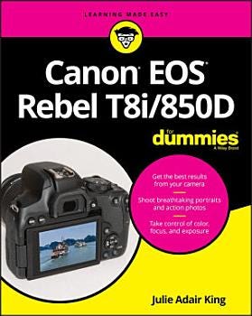 Canon EOS Rebel T8i/850D For Dummies | Cover Image