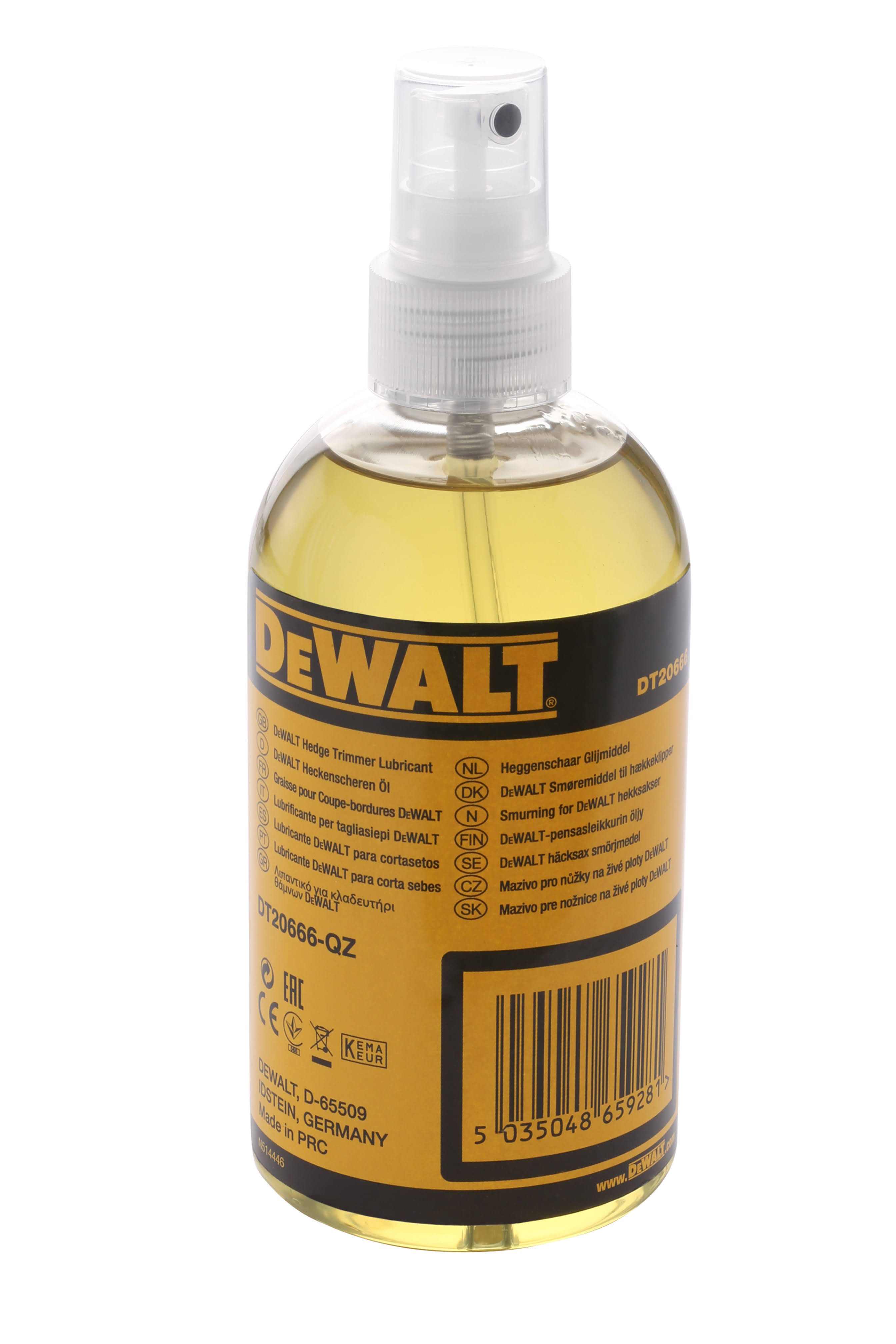 DeWalt Hedgetrimmer Lubricant for High-Performance Trimmers | Image