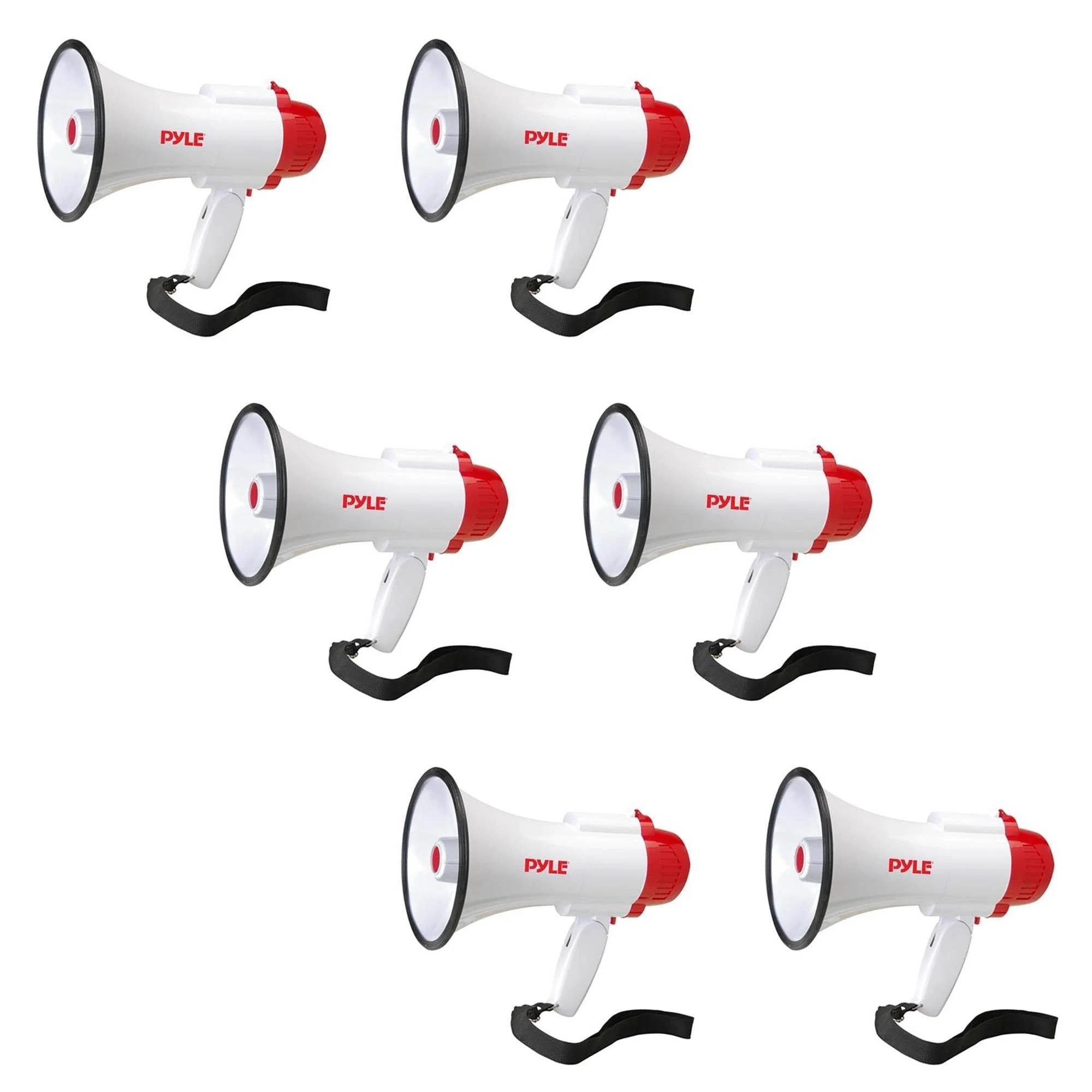 Powerful, Versatile Bull Horn Megaphone with Siren and Recording | Image