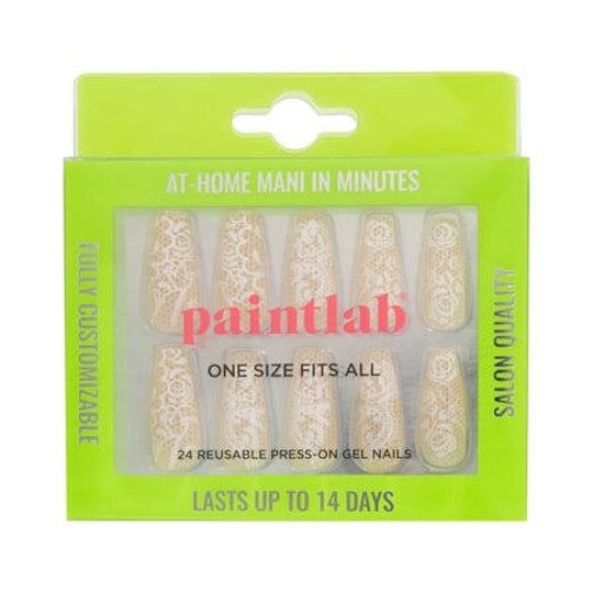 paintlab-reusable-press-on-gel-nails-kit-almond-shape-beige-lace-30-count-size-none-1