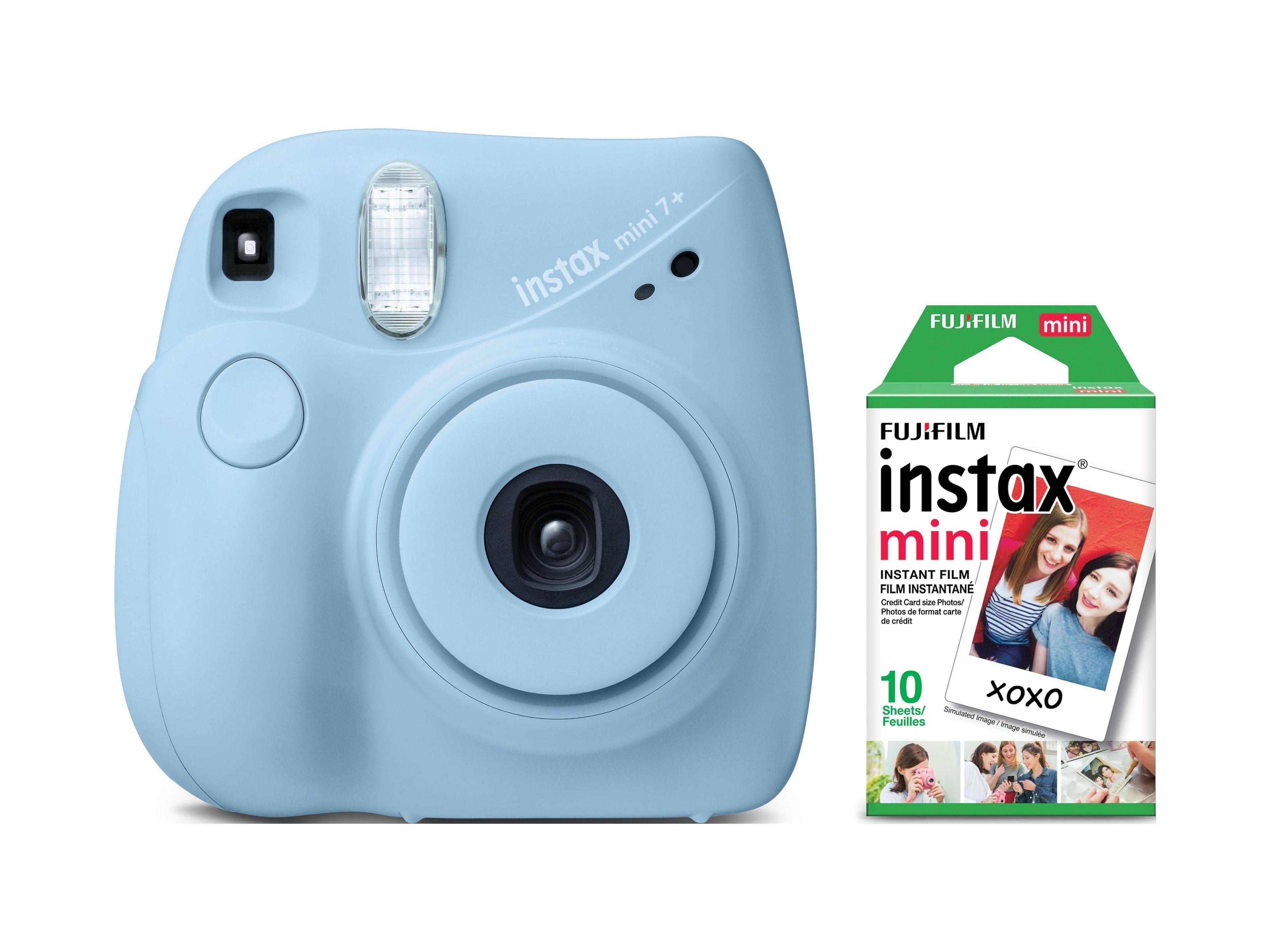 Fujifilm Instax Mini 7+ Film Camera - Light Blue: Easy and Fun Point-and-Shoot | Image