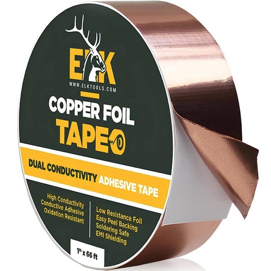 elk-copper-foil-tape-with-conductive-adhesive-for-guitar-emi-shielding-crafts-electrical-repairs-and-1
