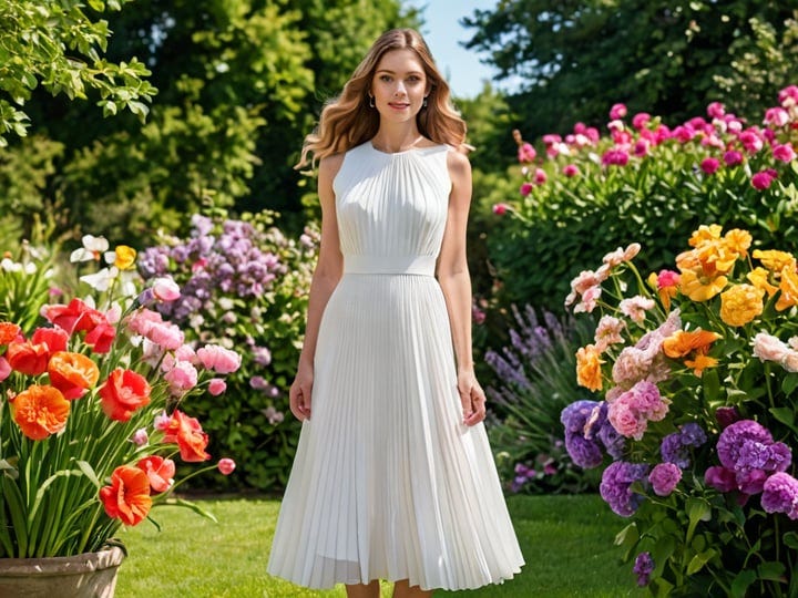 White-Pleated-Midi-Dress-2