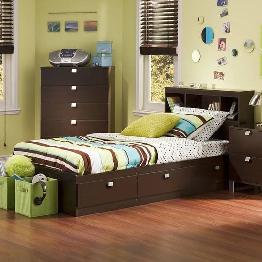 south-shore-spark-twin-storage-bed-and-bookcase-headboard-chocolate-1