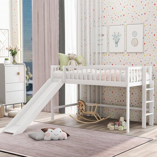 majnesvon-twin-loft-bed-with-slidewood-loft-bed-low-profile-for-boys-girls-built-in-ladder-and-guard-1