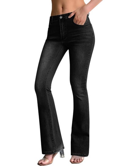 paslter-womens-low-rise-jeans-flare-bootcut-stretch-skinny-black-jeans-for-women-1