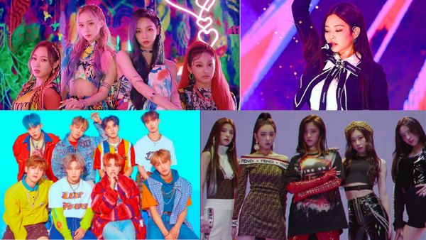 Fourth generation breakout K-pop stars like BTS and BLACKPINK showing their fashion style brand ambassador for Chanel