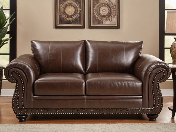 Brown-Faux-Leather-Loveseats-6
