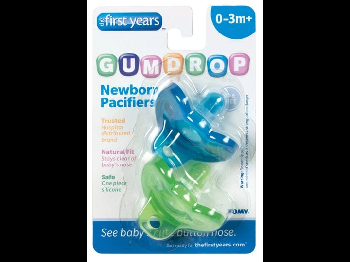 first-years-gum-drop-pacifiers-newborn-0-3m-2-pacifiers-1