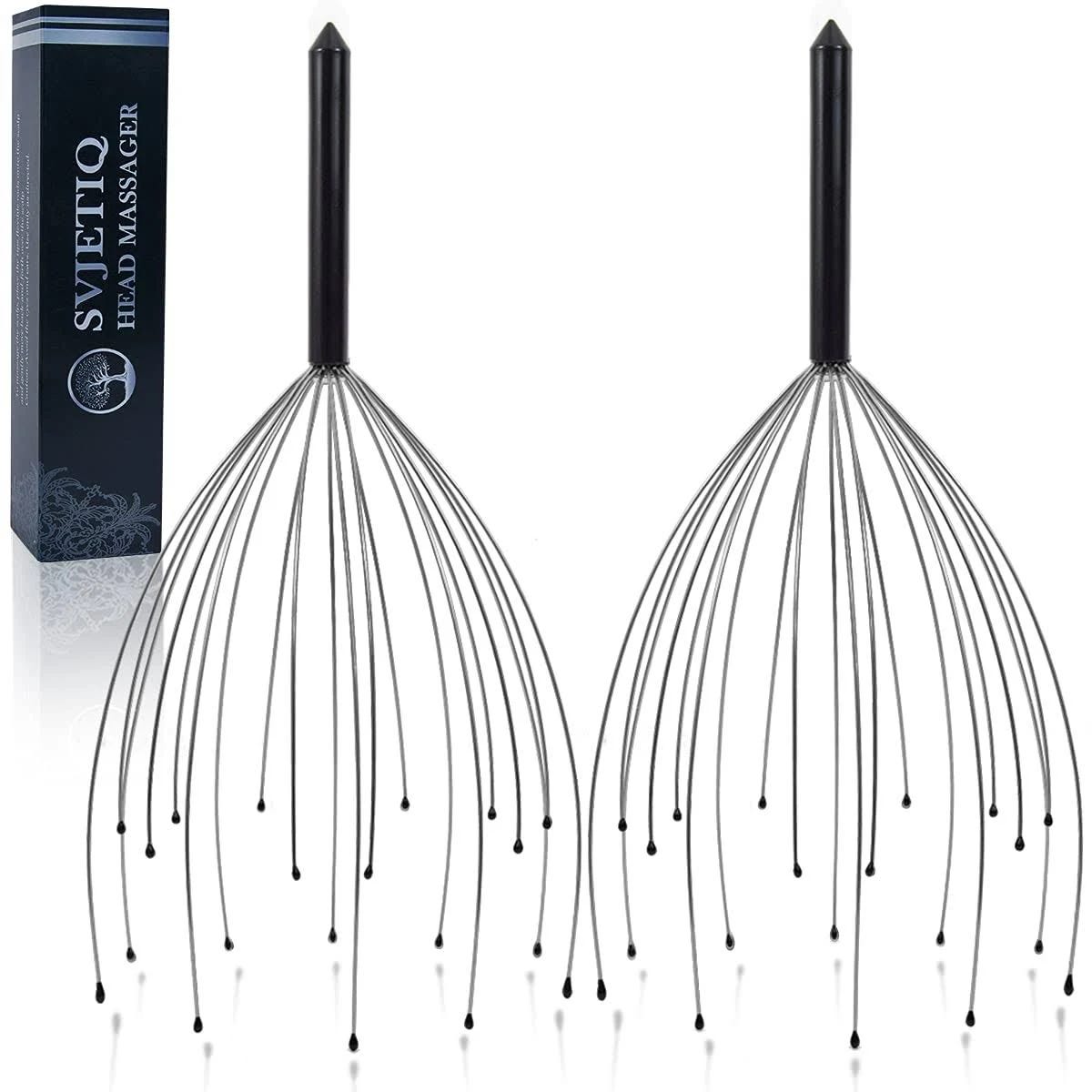 Relax with Svjetiq 2 Pack Head Massager - Scalp Scratcher for Deep Relaxation | Image