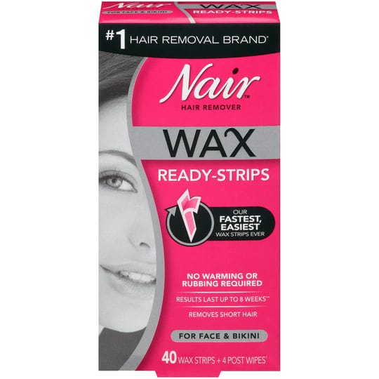 nair-wax-ready-strips-hair-remover-for-face-and-bikini-40-count-1
