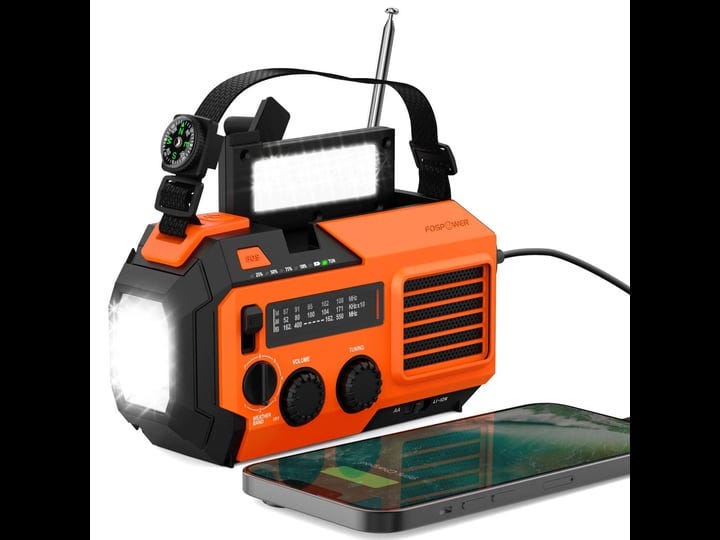 fospower-5200mah-emergency-radio-model-a6-noaa-weather-alert-radio-power-bank-with-ipx3-rating-solar-1