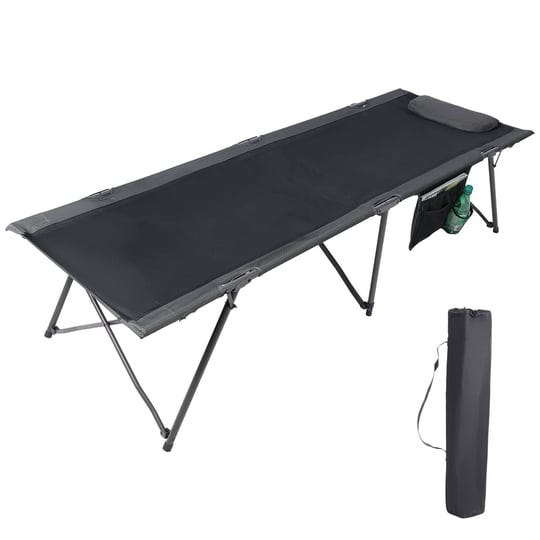 portal-folding-camping-cot-for-adults-80-extra-length-travel-cot-with-pillow-outdoor-sleeping-cots-w-1
