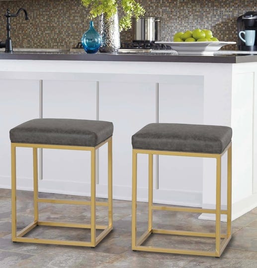 maison-arts-24-inch-greygold-counter-height-bar-stools-set-of-2-stain-scratch-resistant-pu-leather-s-1