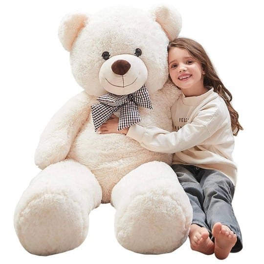 morismos-giant-teddy-bear-4ft-stuffed-animal-soft-big-bear-plush-toy-white-1