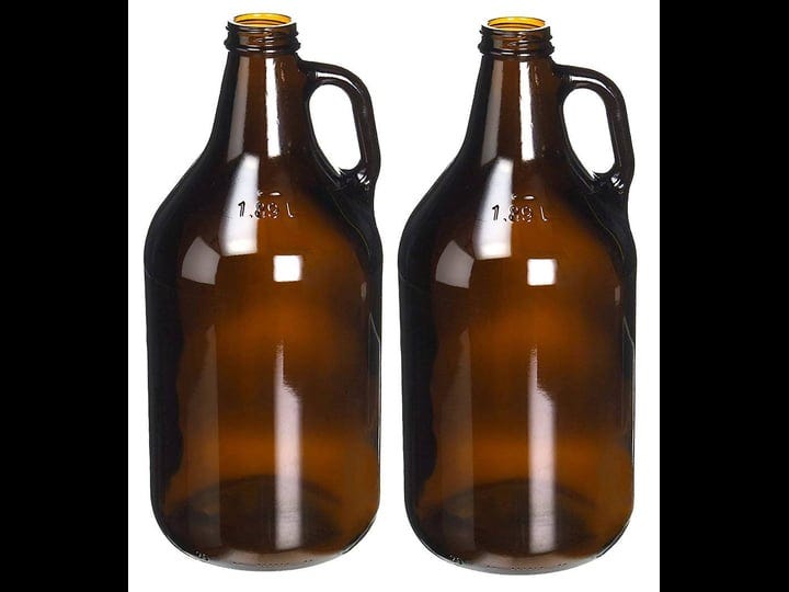 true-fabrications-2794-64-oz-amber-howler-growler-pack-of-3