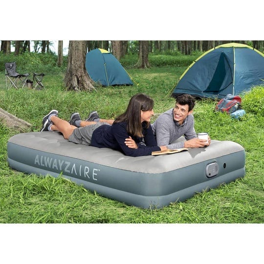 bestway-alwayzaire-gray-14-air-mattress-bed-with-rechargeable-pump-queen-1