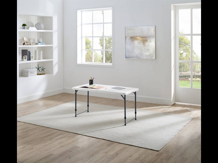 mainstays-adjustable-height-folding-table-white-granite-4-ft-1