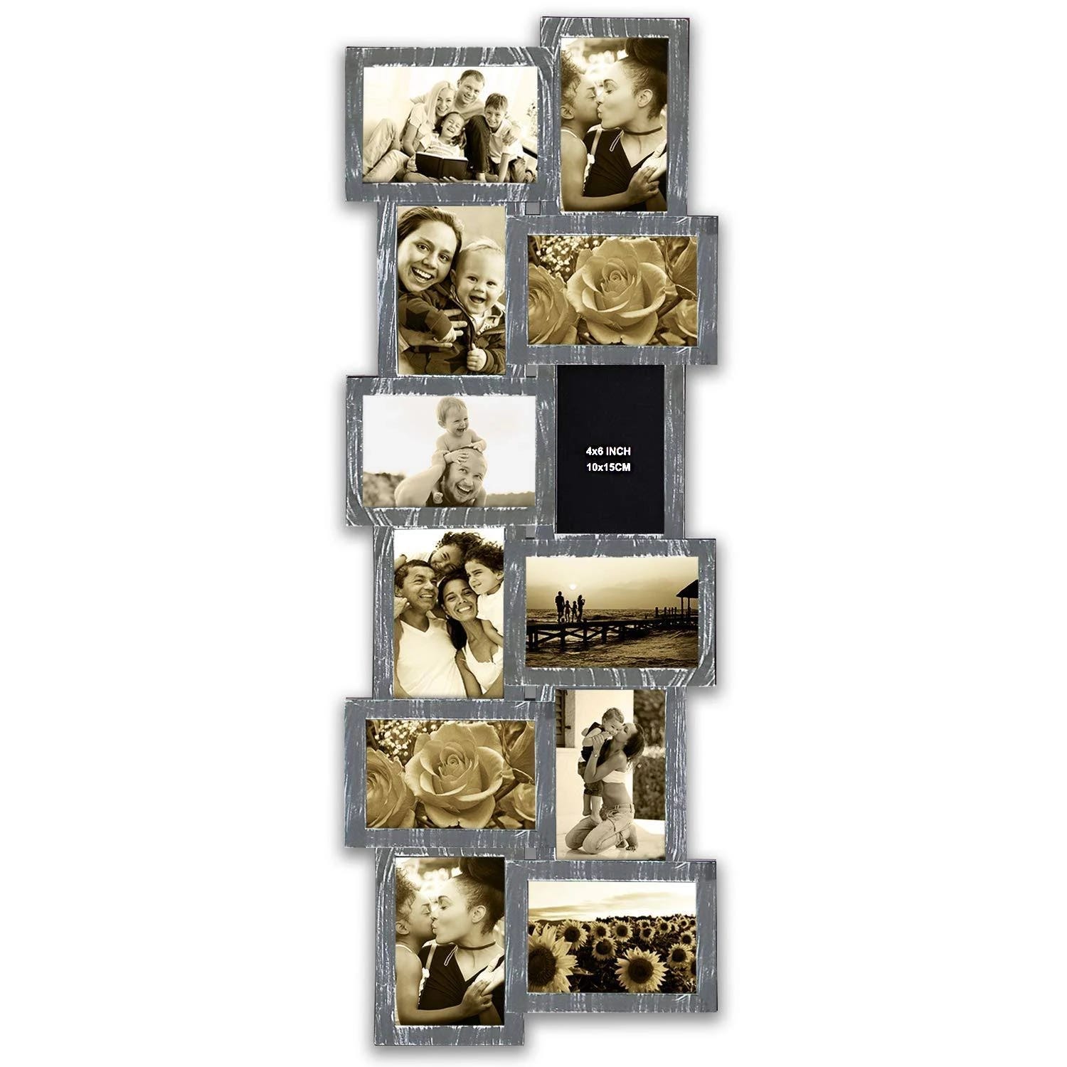 Chic Collage Picture Frame 12-Pack for Wall Decor | Image