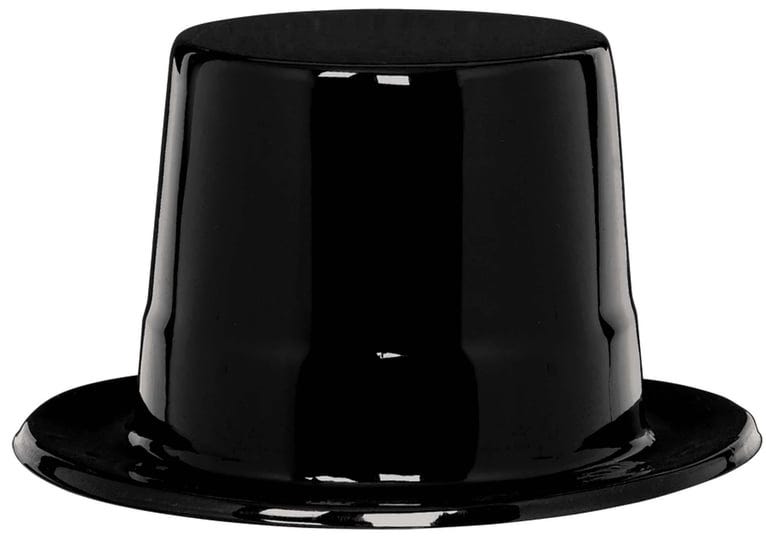 amscan-majestic-black-plastic-top-hat-party-wearable-favors-headwear-black-6