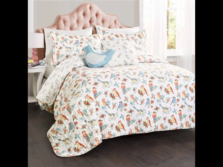 chirpy-birds-quilt-white-multi-4pc-set-twin-1