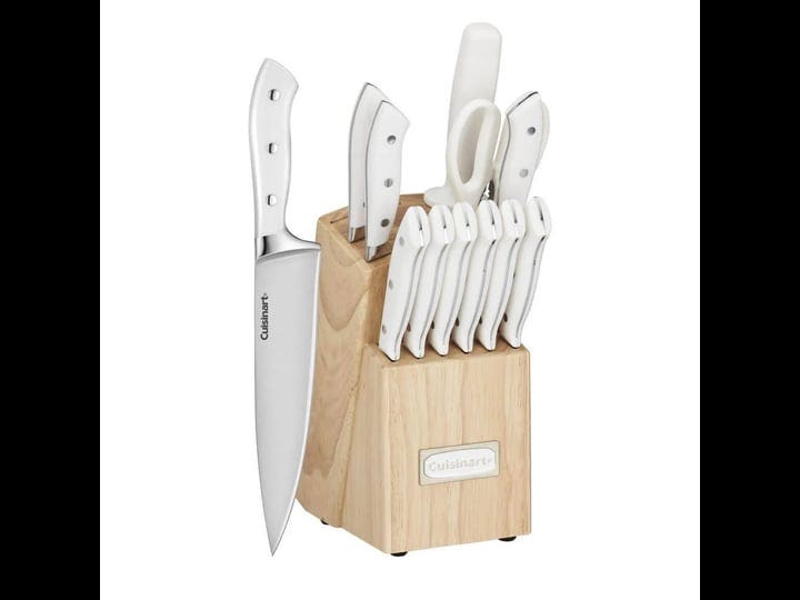 cuisinart-classic-13-piece-white-stainless-steel-knife-block-set-with-9-knives-sharpening-steel-and--1