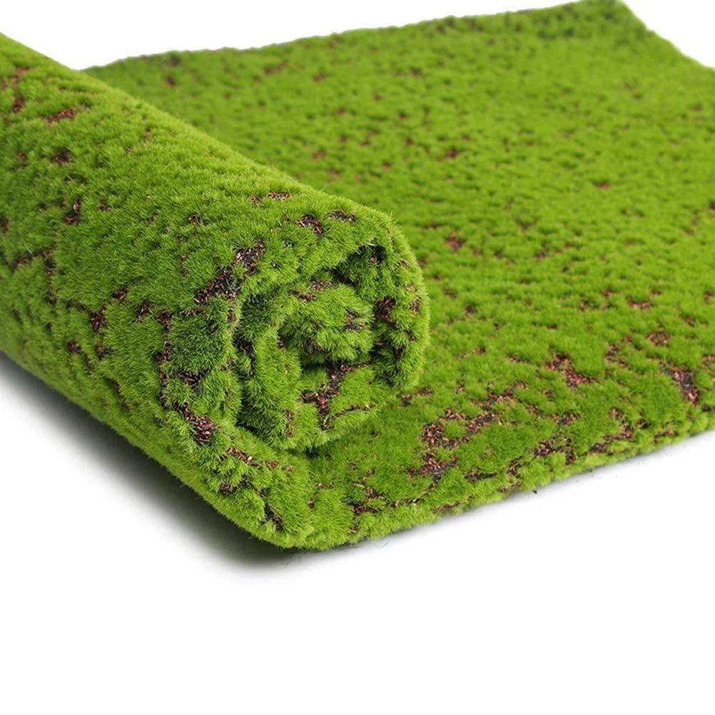 Lioobo Artificial Moss Mat: Stylish Mini Turf Carpet for Home or Office Decor | Image