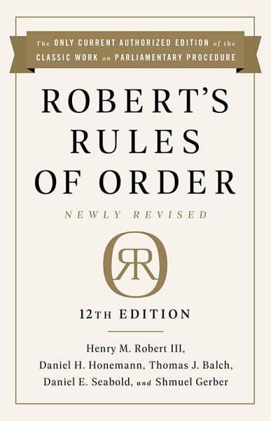 PDF Robert's Rules of Order By Henry Martyn Robert
