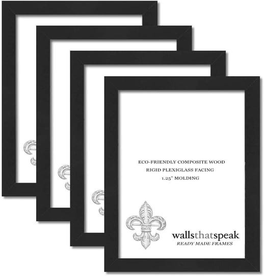 wallsthatspeak-24x30-black-picture-frame-for-puzzles-posters-photos-or-artwork-set-of-4-size-24-x-30-1