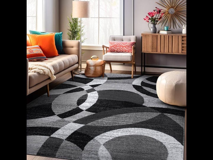 world-rug-gallery-contemporary-modern-circles-area-rug-gray-1