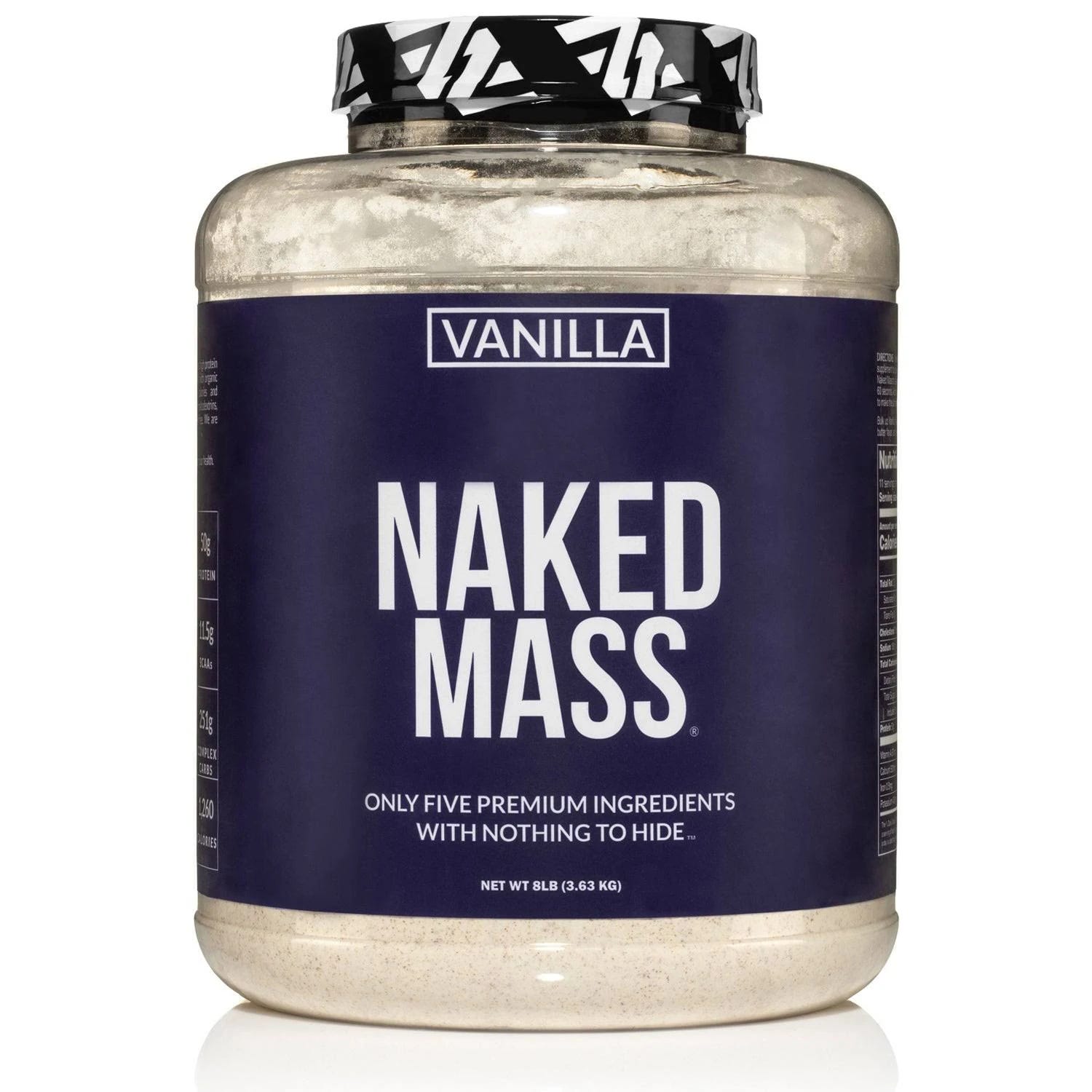 Vanilla Naked Mass Nourishing Weight Gain Shake | Image