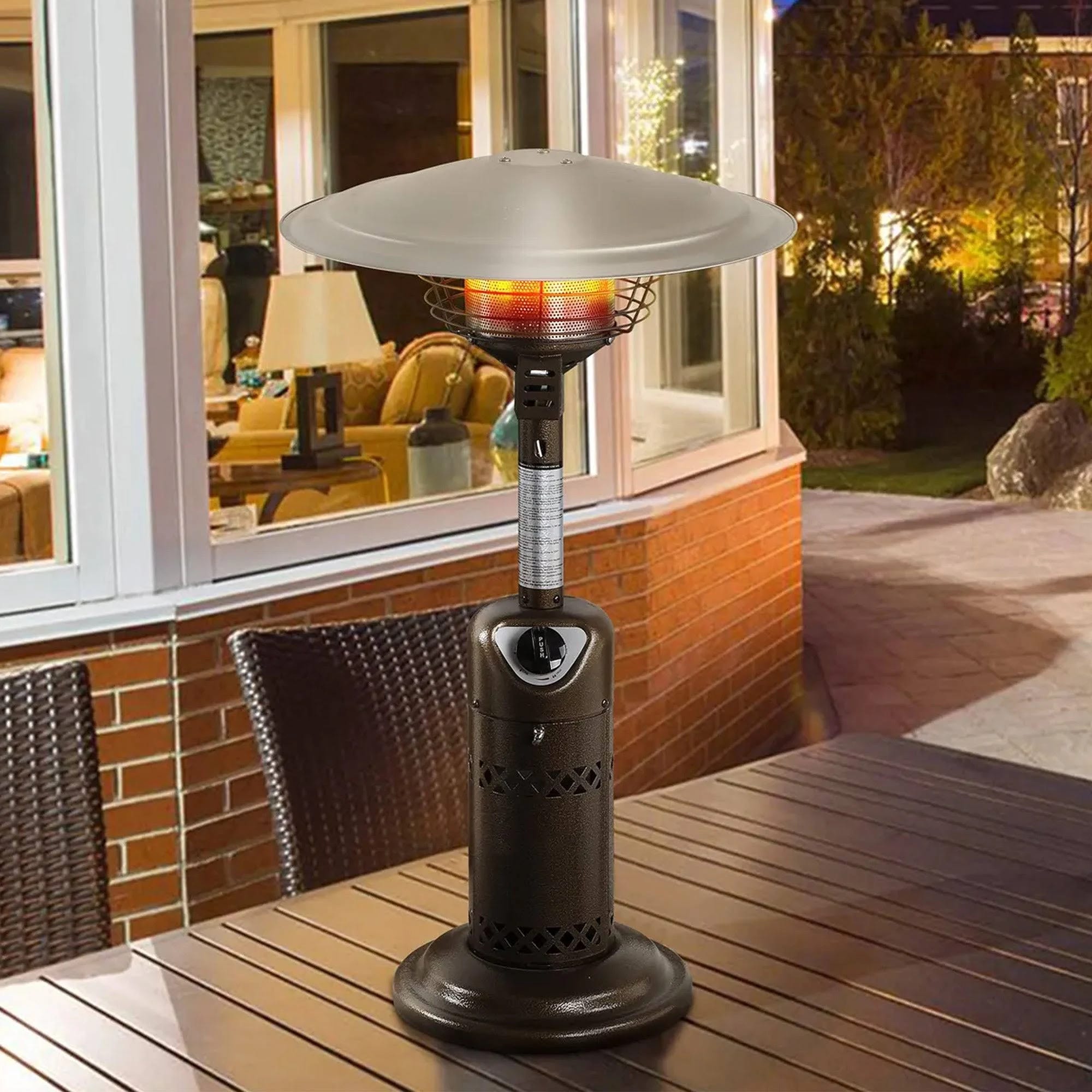 Tabletop Gas Patio Heater for Outdoor Use | Image