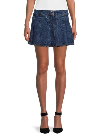 no-boundaries-juniors-pleated-skirt-girls-size-large-blue-1