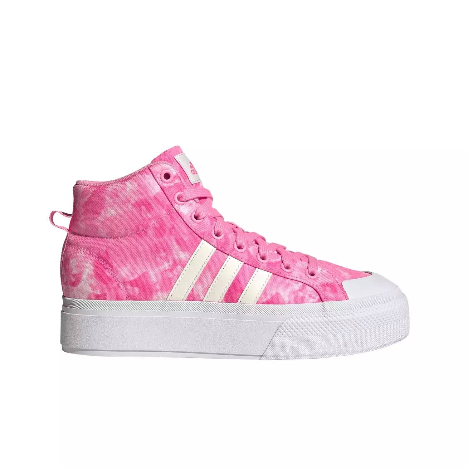 Adidas Bravada 2.0 Platform Sneaker: Versatile and Comfortable Women's Shoes in Magenta/Off White/White | Image