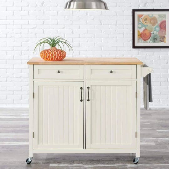 stylewell-bainport-ivory-with-butcher-block-top-wooden-cart-1