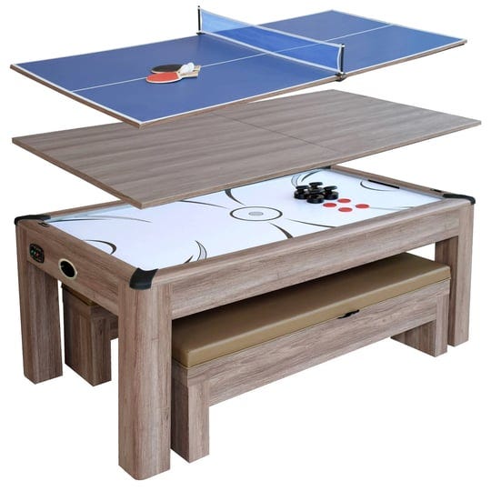 hathaway-driftwood-7-ft-air-hockey-table-combo-set-w-benches-1